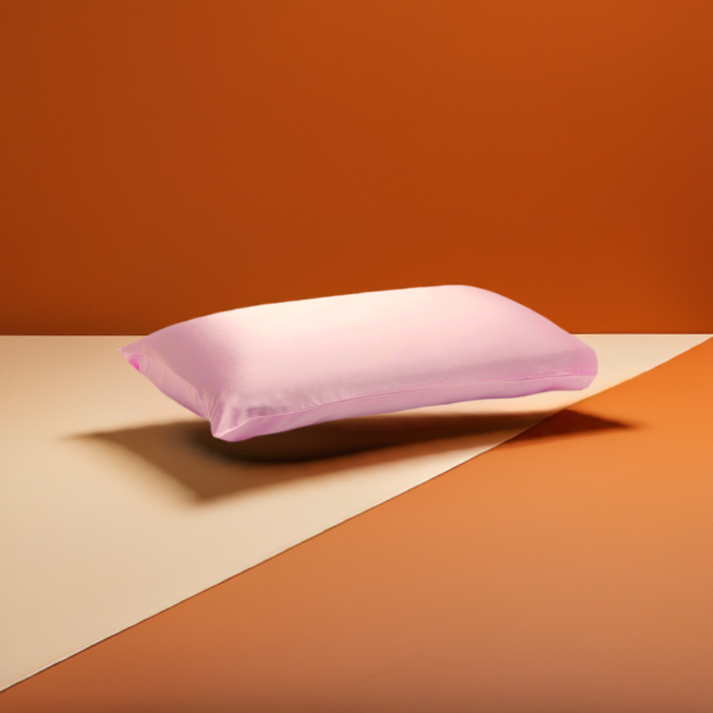  Pink Silk Pillowcase - Pink Silk Pillowcase -  -  - Luxurious Fine Silk by Forsters Finery