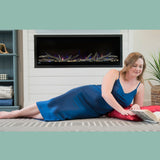 Women's Mulberry Silk Nightgown Navy Blue