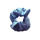 Silk Hair Scrunchie Light Blue - Silk Scrunchy - Forster's Finery Fine Silk Products