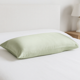 Mulberry Silk Pillowcase Envelope Style Mint - Silk Pillowcase - Forster's Finery Fine Silk Products