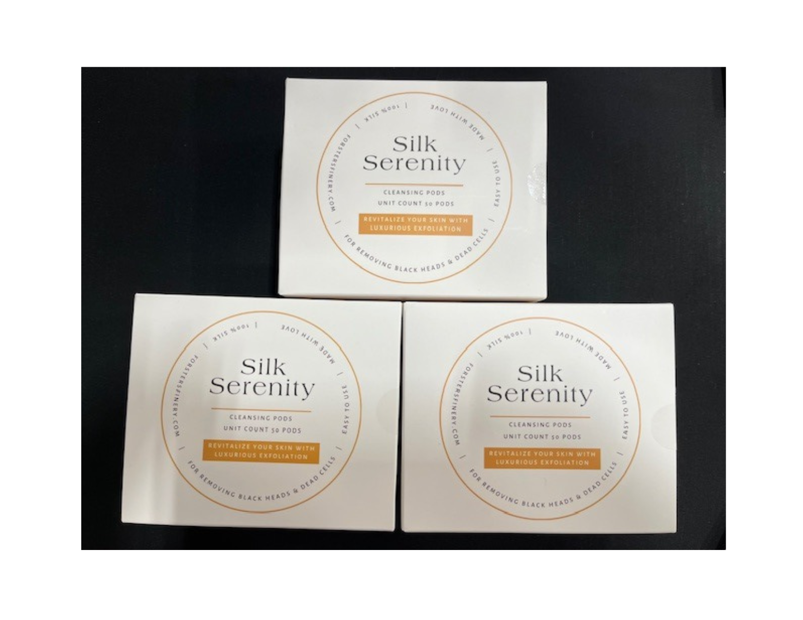 Silk Serenity Exfoliating Pods -  Silk cocoons - Forster's Finery Fine Silk Products