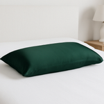Mulberry Silk Pillowcase Envelope Style Dark Green -  Silk Pillowcase - Forster's Finery Fine Silk Products