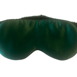 Silk Sleep Mask Dark Green -  Sleep Masks - Forster's Finery Fine Silk Products
