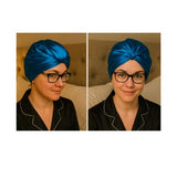 Silk Bonnet Azure (Square Knotted Design)