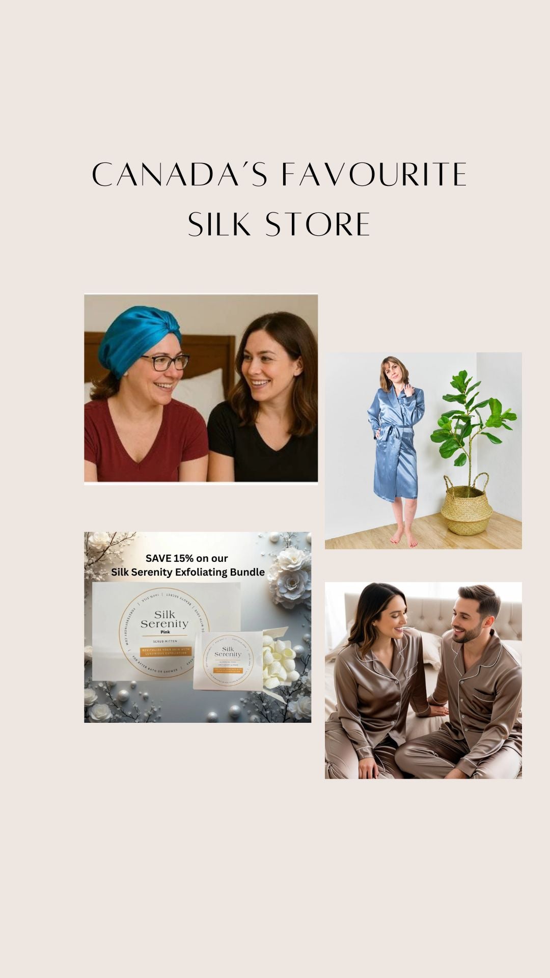 Give the gift of Luxury 
with Mulberry Silk