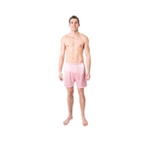 Men's Pink Mulberry Silk Boxer Short with button bly -  Silk Boxer Shorts - Forster's Finery Fine Silk Products