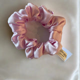  Lilac Silk Hair Scrunchie - Lilac Silk Hair Scrunchie -  -  - fine silk products by Forsters Finery