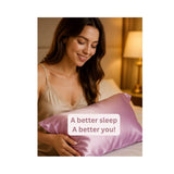 Mulberry Silk Pillowcase Envelope Style Lilac