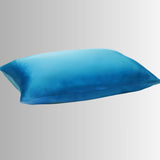 Silk Pillowcase Azure (Envelope Style)