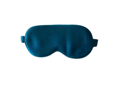 Azure Pure Silk Sleep mask -  Silk Sleep Mask - Forster's Finery Fine Silk Products