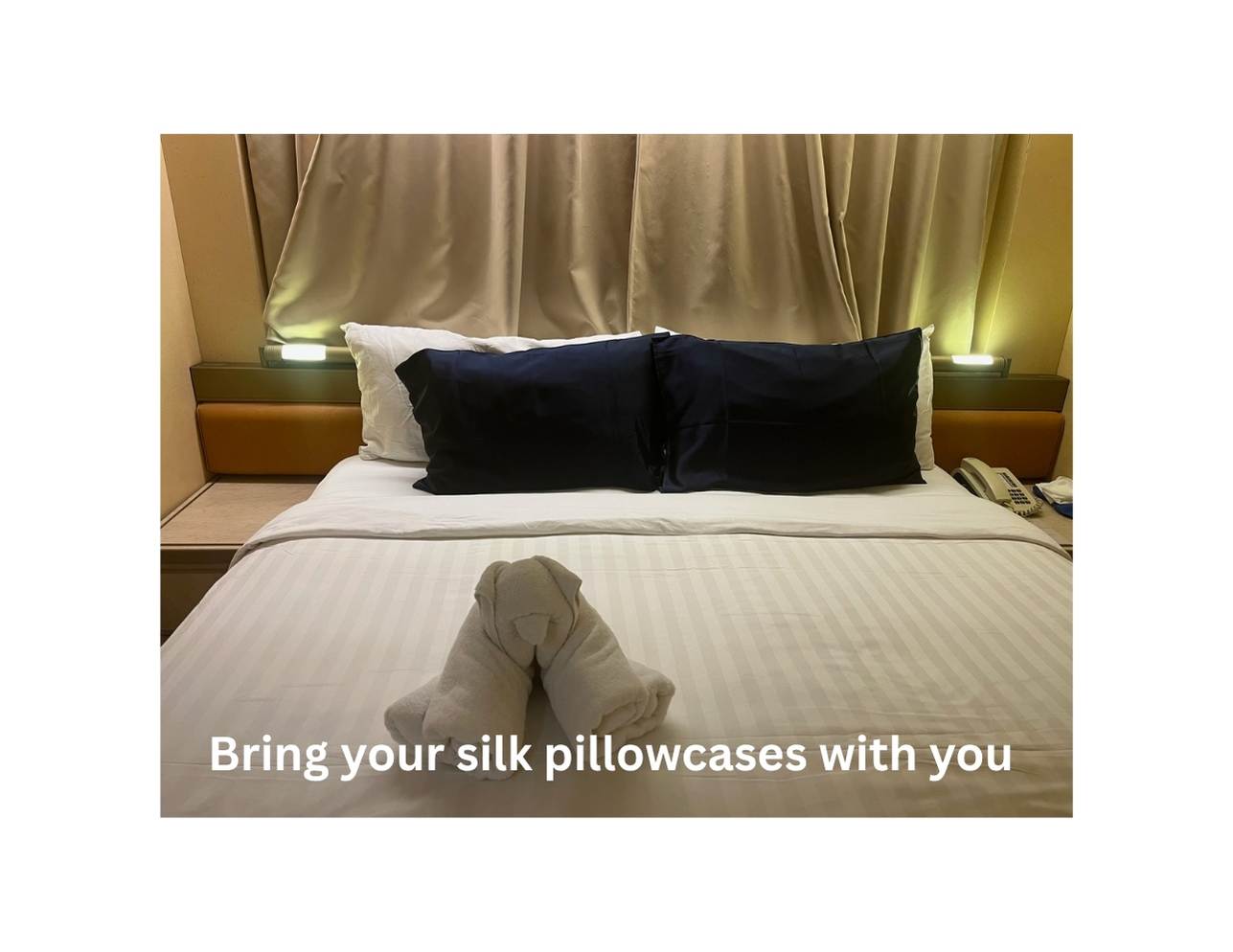 Mulberry Silk Pillowcase Envelope Style Navy Blue -  Silk Pillowcase - Forster's Finery Fine Silk Products
