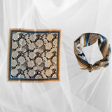 Forsters Finery Mulberry Silk Scarves. 26x26 inches Square -  Silk Scarf - Forster's Finery Fine Silk Products