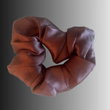 Silk Hair Scrunchie Coffee