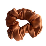 3 Pack Scrunchie Bundle Purple Copper Azure 3.5-4 cm -  Silk Scrunchy - Forster's Finery Fine Silk Products