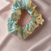  Mint Silk Hair Scrunchie - Mint Silk Hair Scrunchie -  -  - fine silk products by Forsters Finery