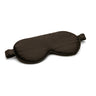  Black Pure Silk Sleep Mask - Black Pure Silk Sleep Mask -  -  - Luxurious Fine Silk by Forsters Finery