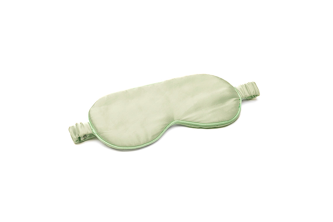  Mint Pure Silk Eye Mask - Mint Pure Silk Eye Mask -  -  - fine silk products by Forsters Finery