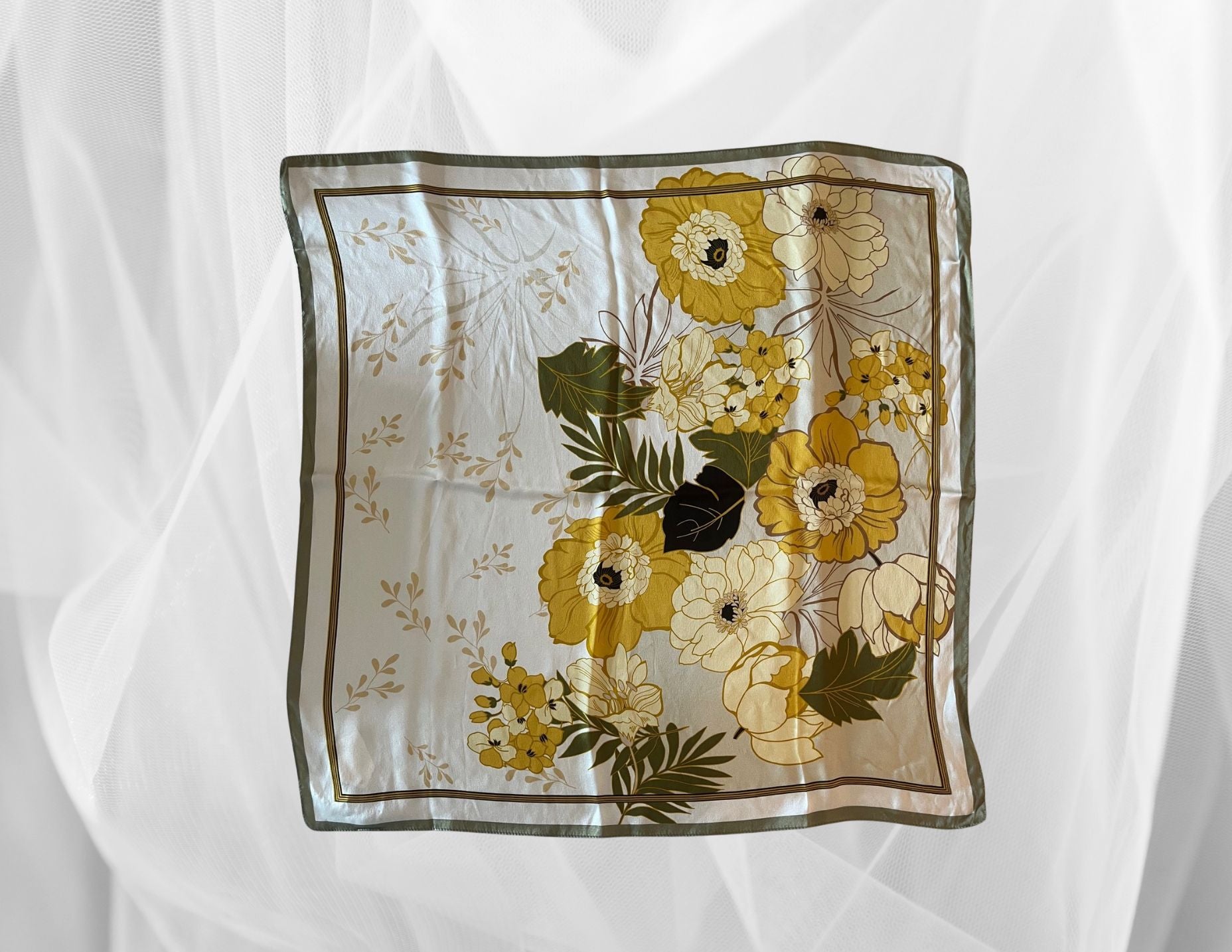 Forsters Finery Mulberry Silk Scarves. 26x26 inches Square -  Silk Scarf - Forster's Finery Fine Silk Products