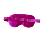 Fuschia Pure Silk Sleep Mask -  Sleep Masks - Forster's Finery Fine Silk Products