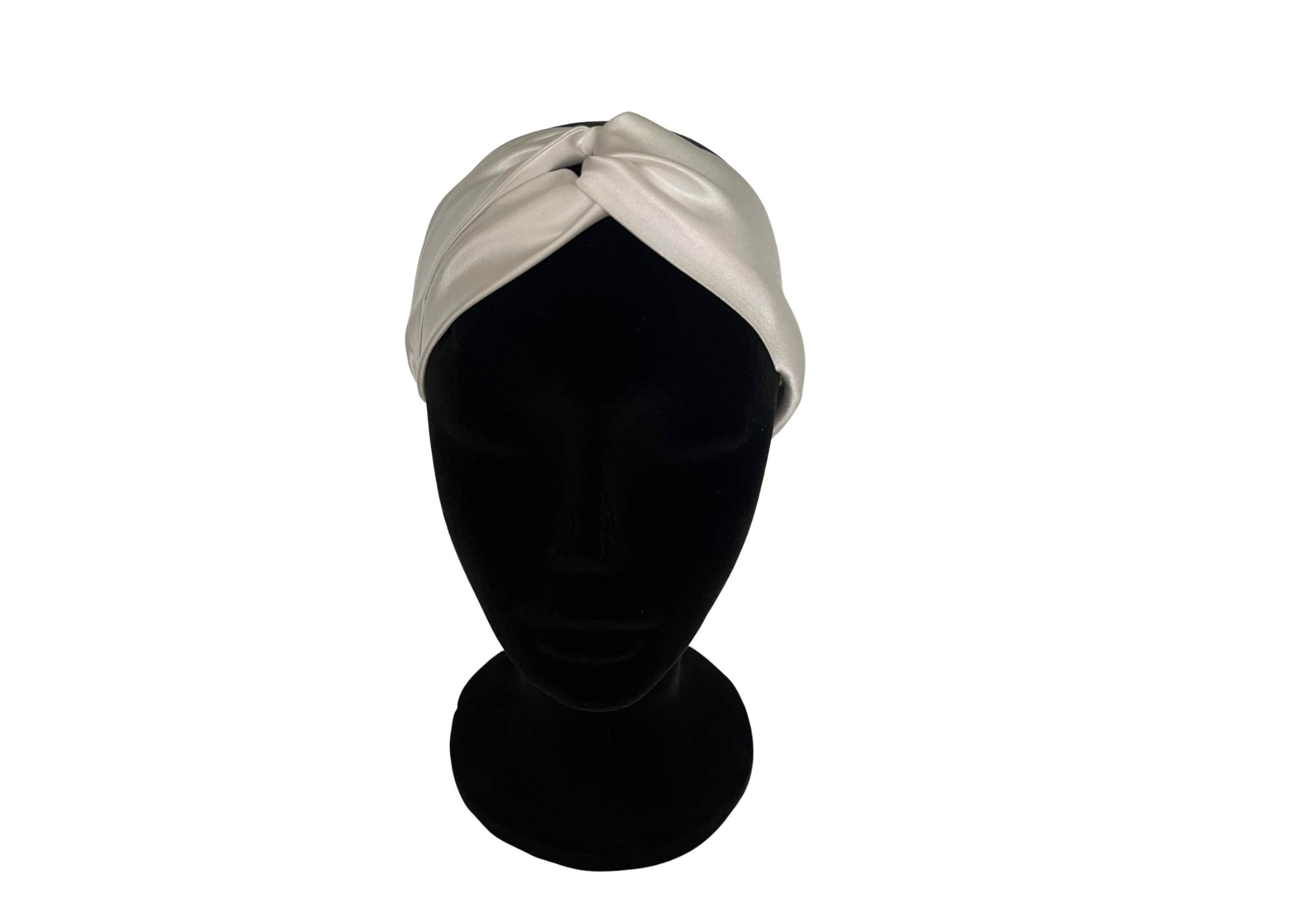  Silk Headbands - Big White -  -  - fine silk products by Forsters Finery