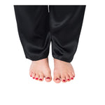Women's Mulberry Silk Pajama Set Black -  Womens Silk Pajama - Forster's Finery Fine Silk Products