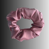 Silk Hair Scrunchie Mauve