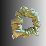 Silk Hair Scrunchie Mint
