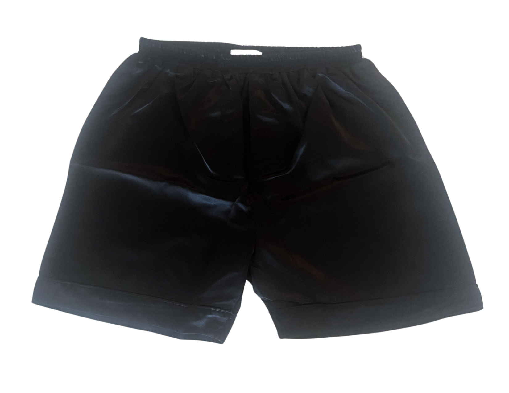 Men's Black Mulberry Silk Boxer Short with faux fly -  Silk Boxer Shorts - Forster's Finery Fine Silk Products