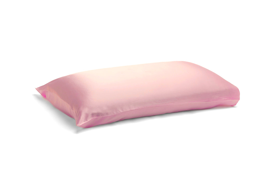  Pink Silk Pillowcase - Standard -  -  - fine silk products by Forsters Finery