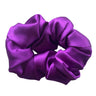 3 Pack Scrunchie Bundle Purple Copper Azure 3.5-4 cm -  Silk Scrunchy - Forster's Finery Fine Silk Products