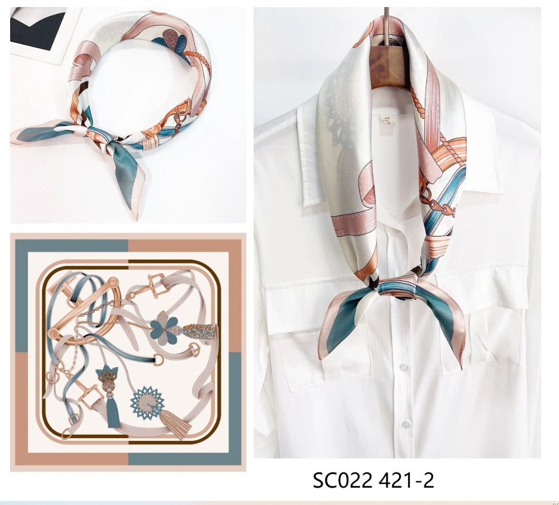 Forsters Finery Mulberry Silk Scarves. 27x27 inches Square -  Silk Scarf - Forster's Finery Fine Silk Products