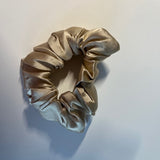 Silk Hair Scrunchie Sand