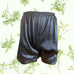 Men's Mulberry Silk Boxer Short with faux fly Black -  Silk Boxer Shorts - Forster's Finery Fine Silk Products