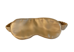 Gold Pure Silk Sleep Mask -  Sleep Masks - Forster's Finery Fine Silk Products