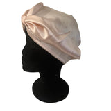  Gold Square Silk Night Cap/Bonnet - Gold Square Silk Night Cap/Bonnet -  -  - fine silk products by Forsters Finery