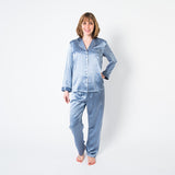 Women's  Mulberry Silk Pajama Set Twilight -  Silk Pajama - Forster's Finery Fine Silk Products