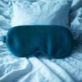 Silk Sleep mask Azure