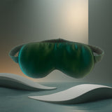 Silk Sleep Mask Dark Green