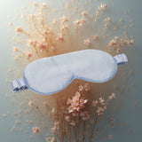 Silk Sleep Mask Light Blue