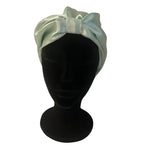  Mint Square Silk Night Cap/Bonnet - Mint Square Silk Night Cap/Bonnet -  -  - fine silk products by Forsters Finery
