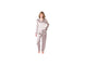 Women's Taupe Mulberry Silk Pajama Set -  Silk Pajama - Forster's Finery Fine Silk Products